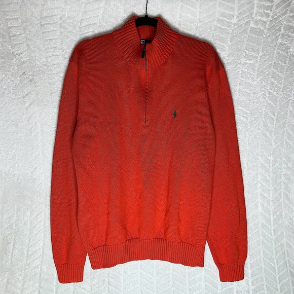 Polo Ralph Lauren 100% Cotton Jumper Knit Sweater - Picture 1 of 4